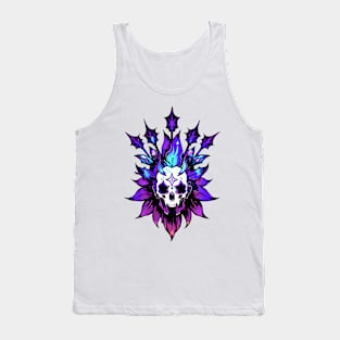 Cyberpunk Flowers Tank Top